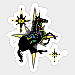 Christmas unicorn Sticker